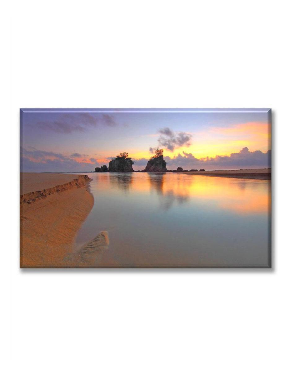 Cuadro decorativo Industria Grafica Ciento 23 Playa tranquila