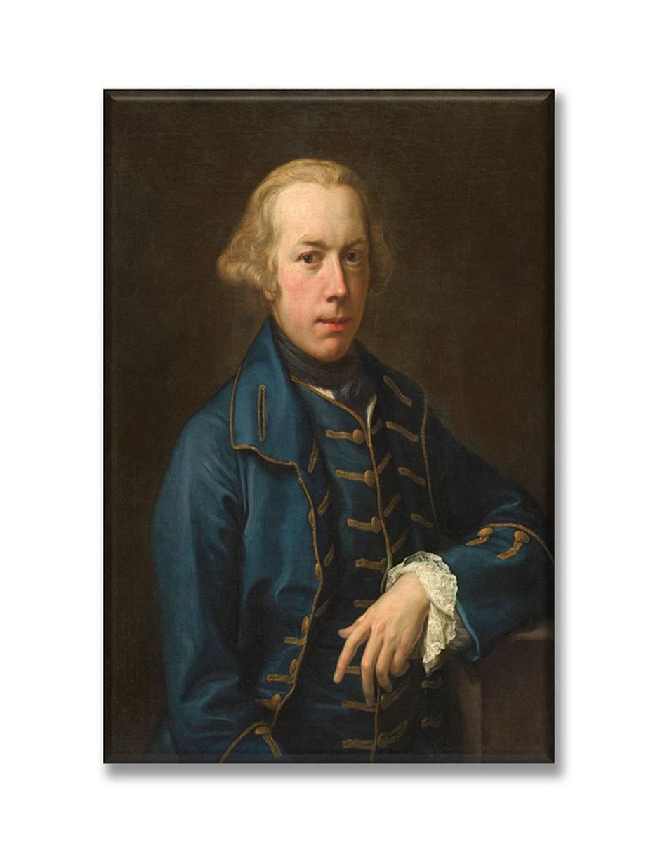 Cuadro decorativo Industria Grafica Ciento 23 Retrato de un caballero by Pompeo Batoni