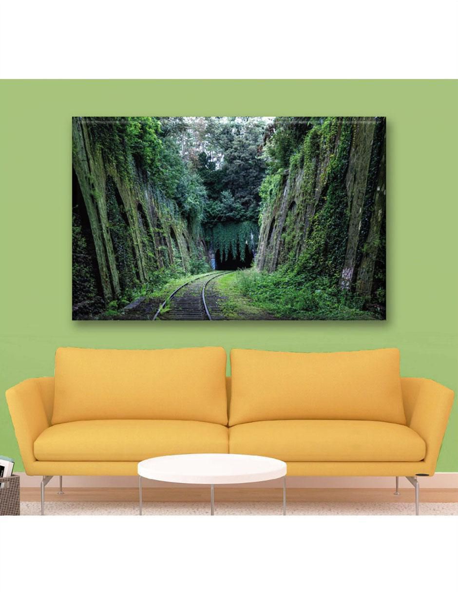 Cuadro decorativo Industria Grafica Ciento 23 Carril en el bosque 2