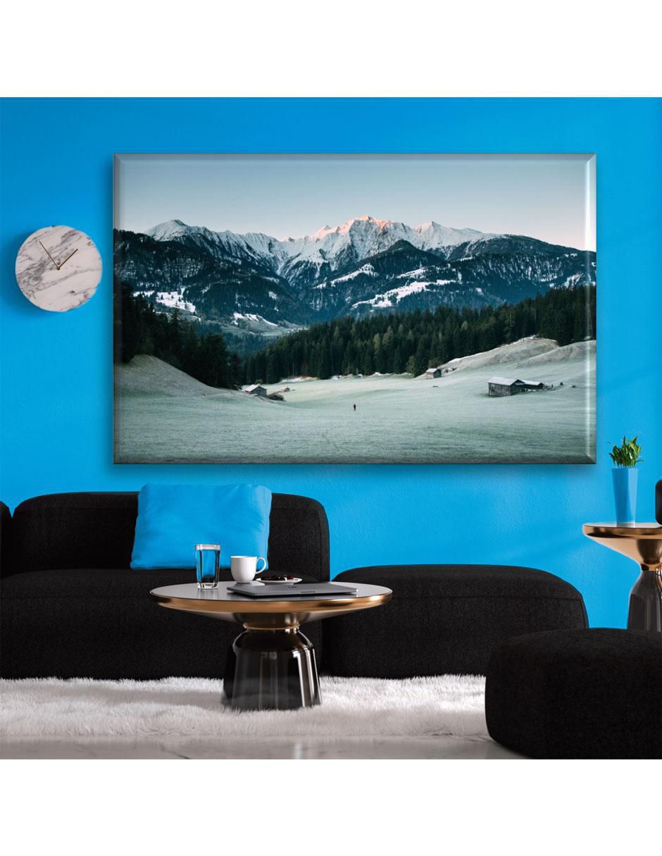 Cuadro decorativo Industria Grafica Ciento 23 Bosque nevado
