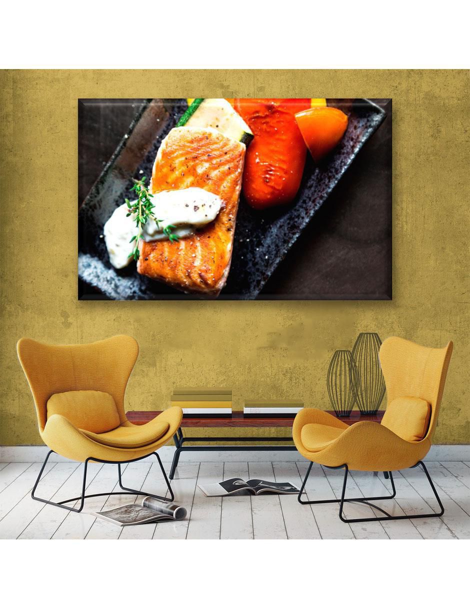 Cuadro decorativo Platillo de salmón 5