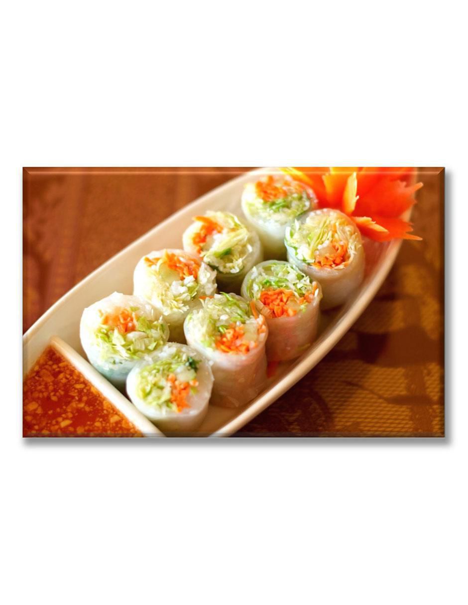 Cuadro decorativo Rollitos de verdura 1