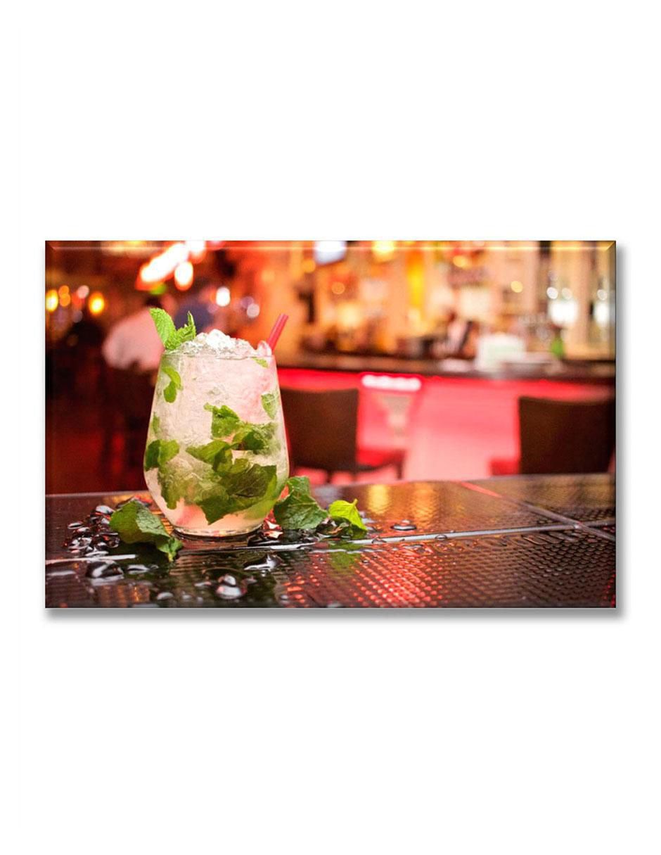Cuadro decorativo Mojito preparado 1