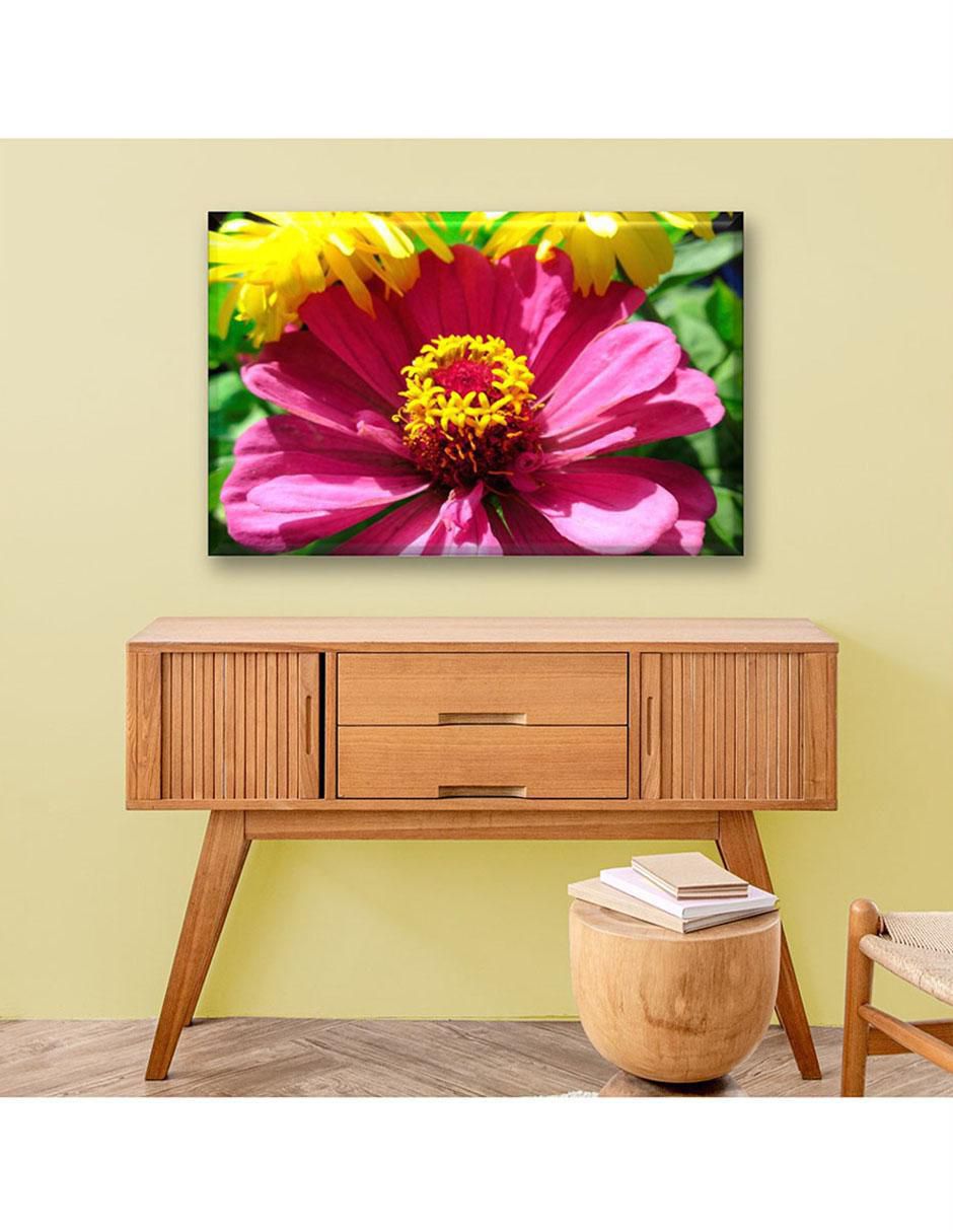 Cuadro decorativo Flor silvestre magenta 6