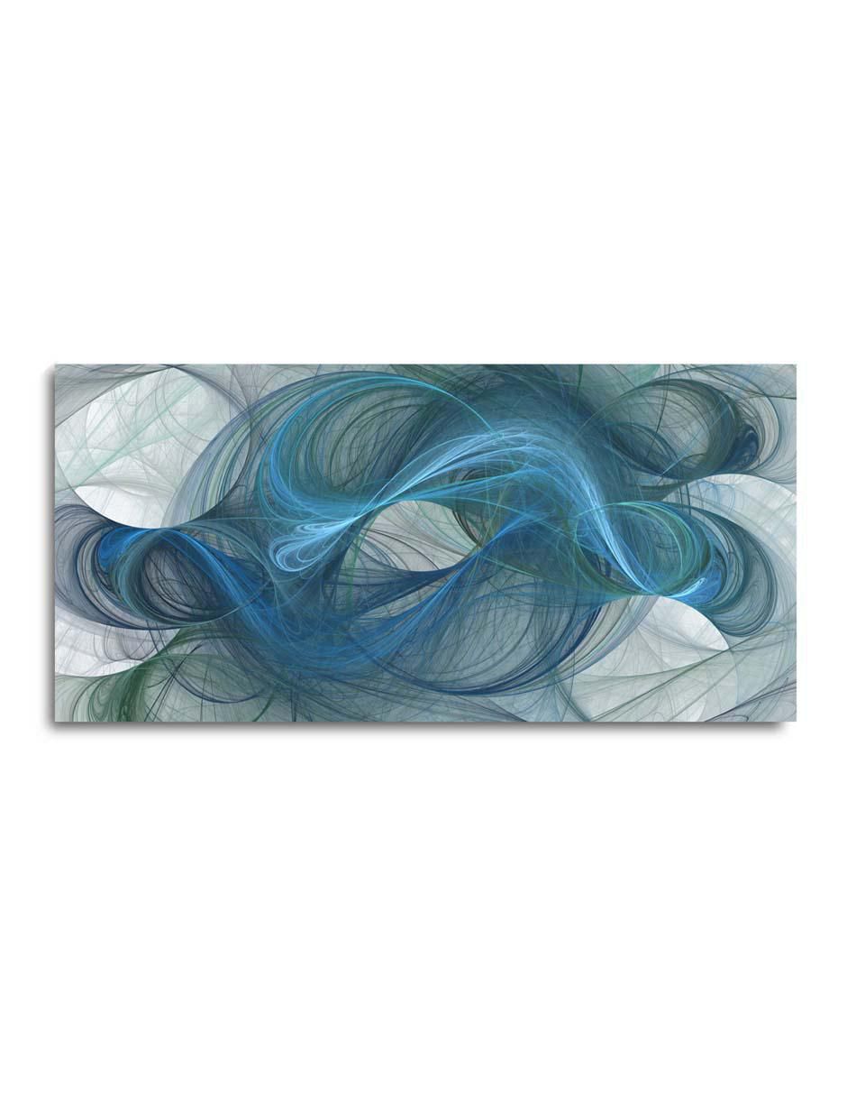 Cuadro decorativo arte fractal de espacio de ilustración con barniz a registro Cuadro decorativo arte fractal de espacio de ilustración con barniz a registro