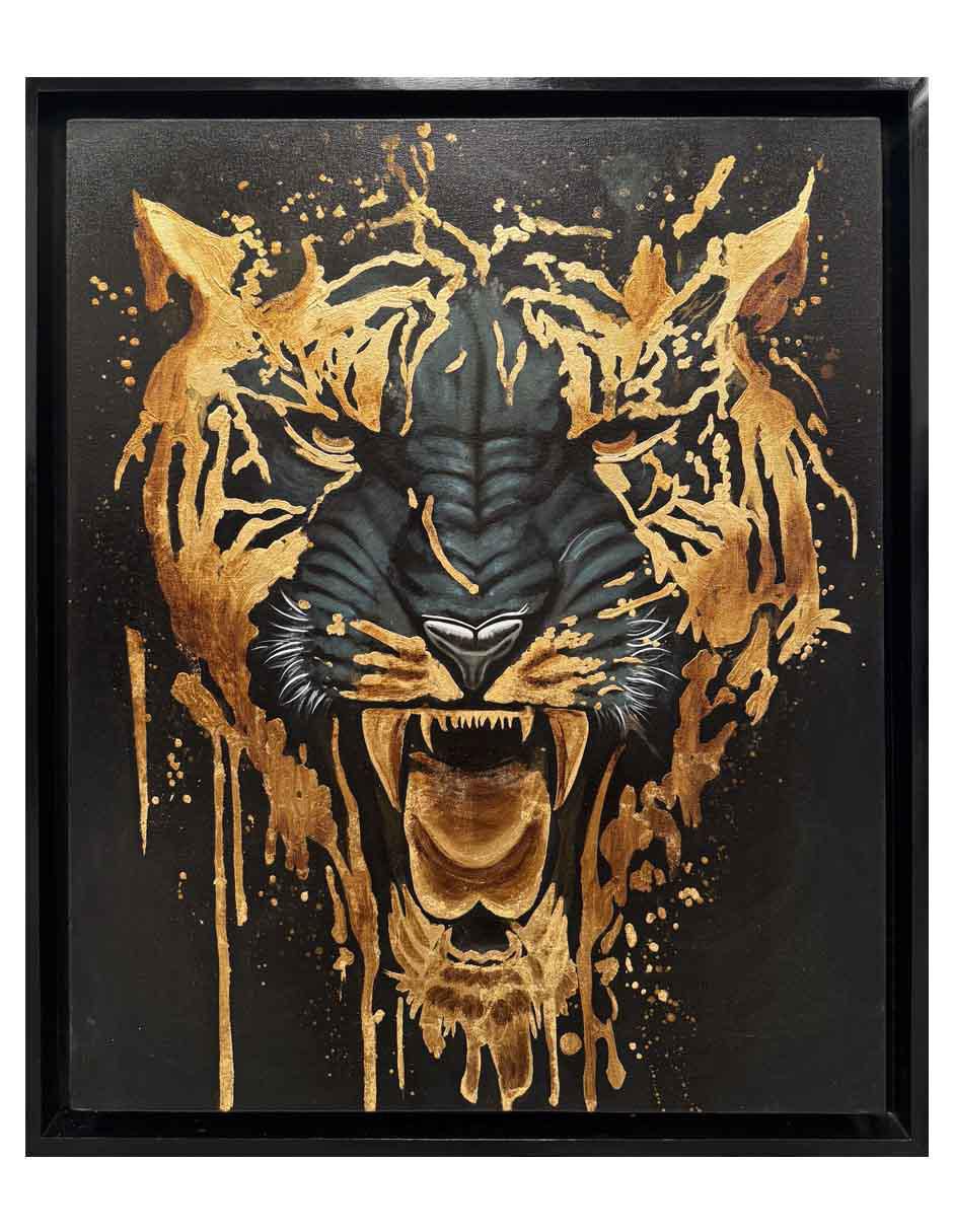 Pintura Anger técnica acrílico Animalart Pintura Anger técnica acrílico Animalart