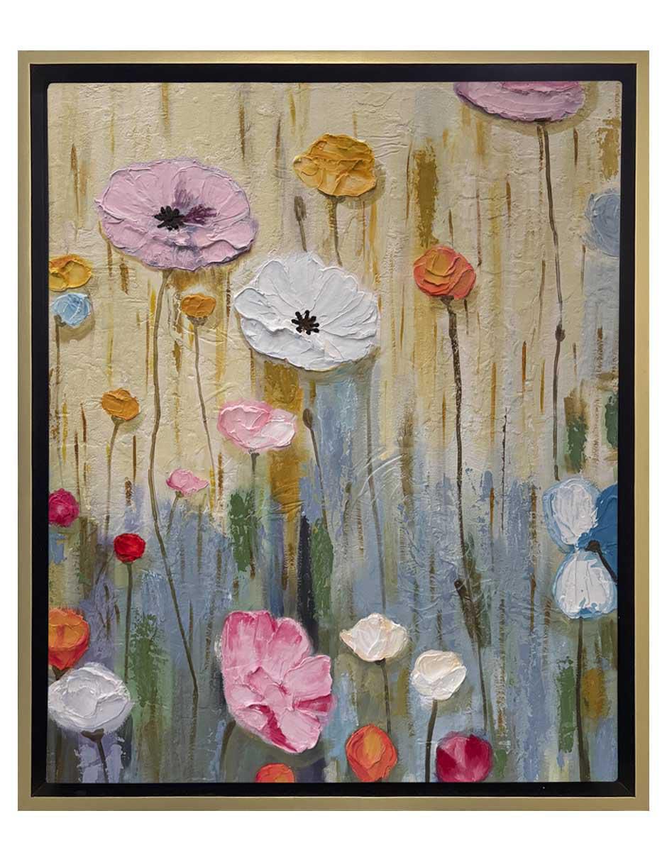 Pintura Jardín técnica acrílico Pintura Jardín técnica acrílico