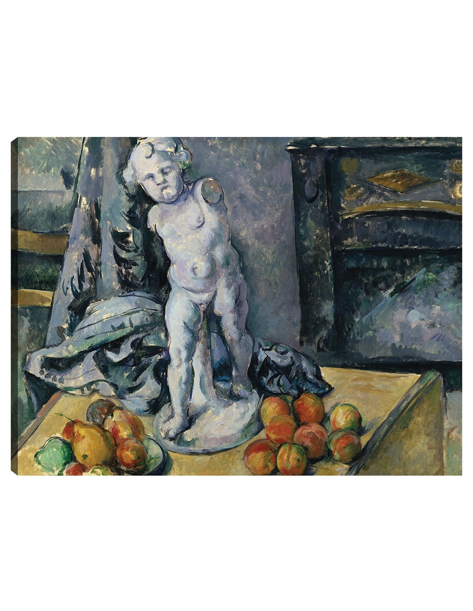 Cuadro decorativo Naturaleza Muerta Con Estatuilla (Década De 1890) técnica mixta Cuadro decorativo Naturaleza Muerta Con Estatuilla (Década De 1890) técnica mixta