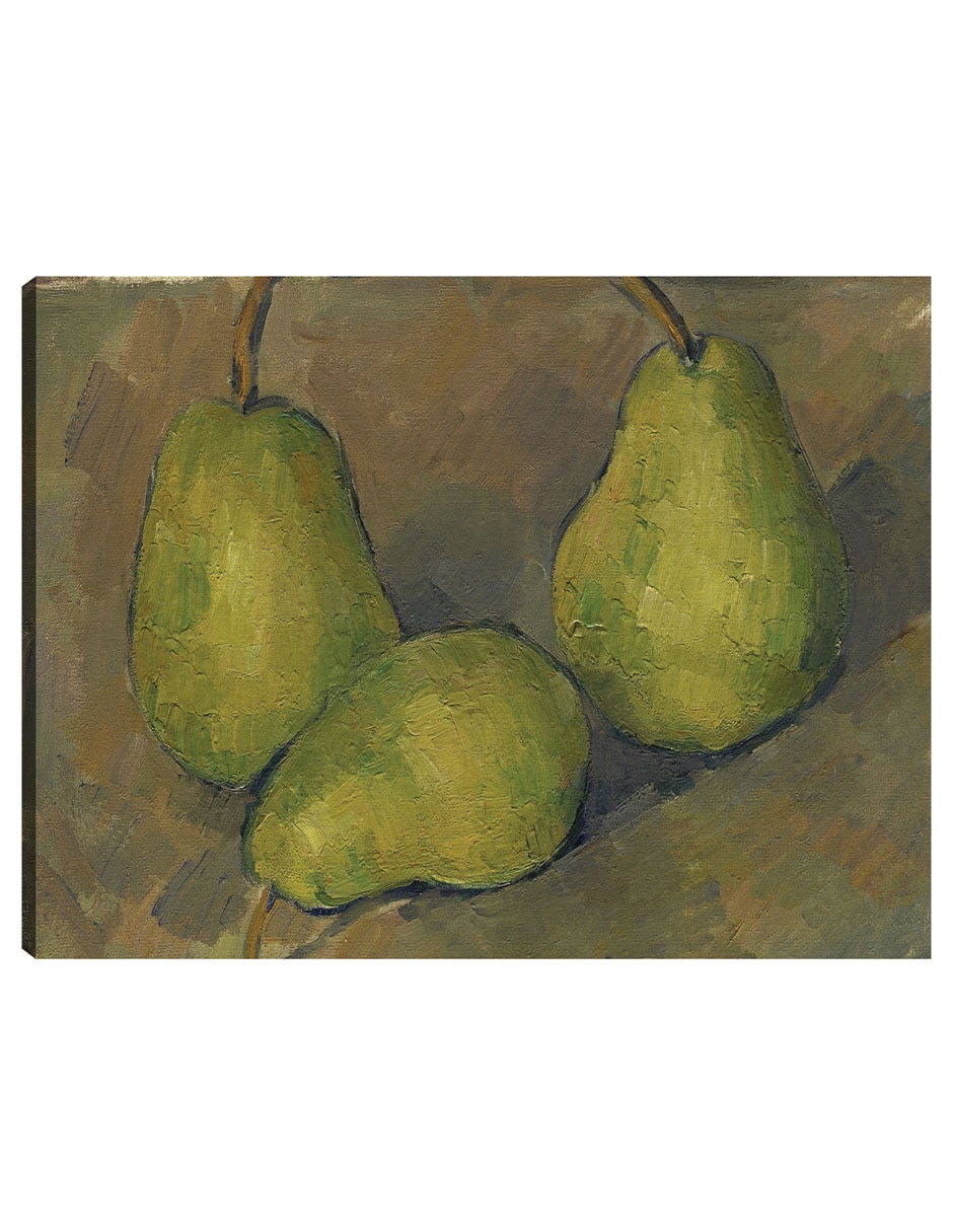 Cuadro decorativo Tres Peras (1878-1879) técnica mixta