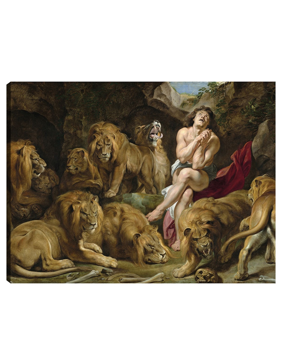 Cuadro decorativo Daniel En El Foso De Los Leones (C. 1614-1616) técnica mixta Religión Y Espiritualidad Cuadro decorativo Daniel En El Foso De Los Leones (C. 1614-1616) técnica mixta Religión Y Espiritualidad