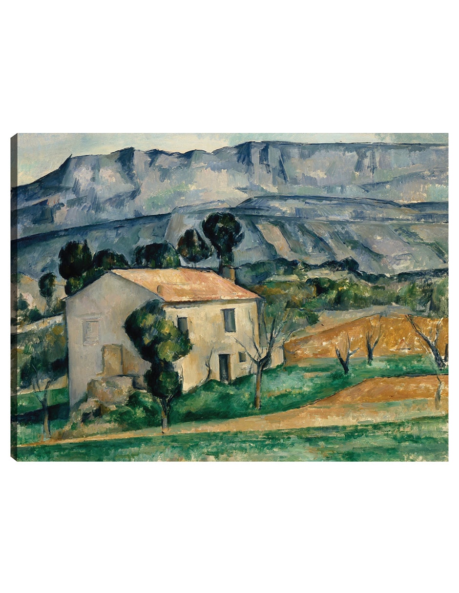 Cuadro decorativo Casa En Provenza (1885) técnica mixta Campos Cuadro decorativo Casa En Provenza (1885) técnica mixta Campos
