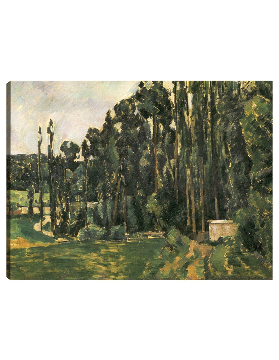 Cuadro decorativo Álamos (1879 - 1880) técnica mixta Campos Cuadro decorativo Álamos (1879 - 1880) técnica mixta Campos