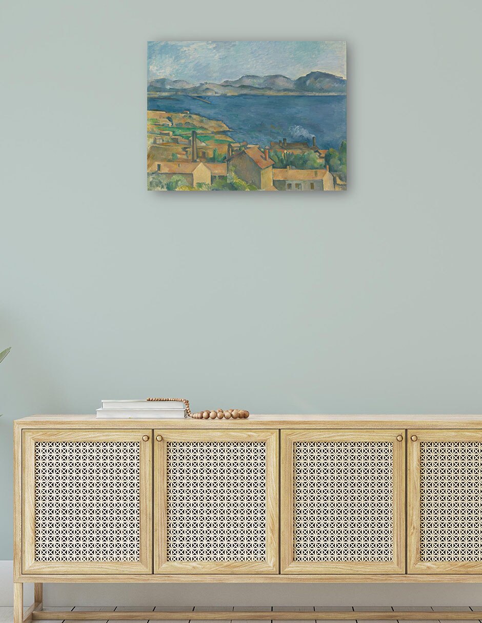 Cuadro decorativo La Bahía De Marsella, Vista Desde El Estaque técnica mixta Lagos 4