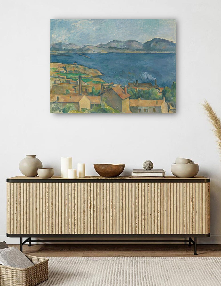 Cuadro decorativo La Bahía De Marsella, Vista Desde El Estaque técnica mixta Lagos 5