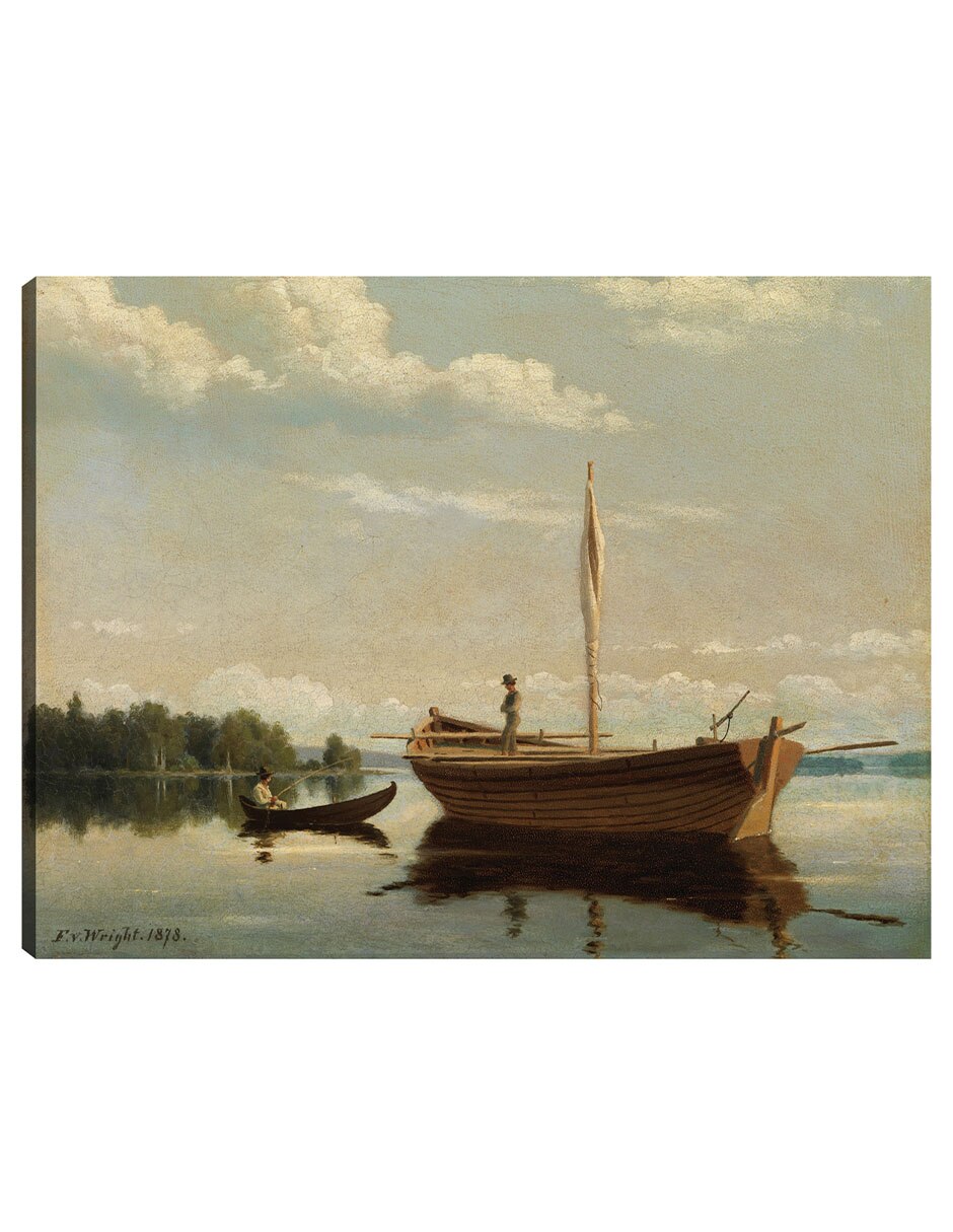 Cuadro decorativo En Las Islas De Kuopio (1878) técnica mixta Islotes