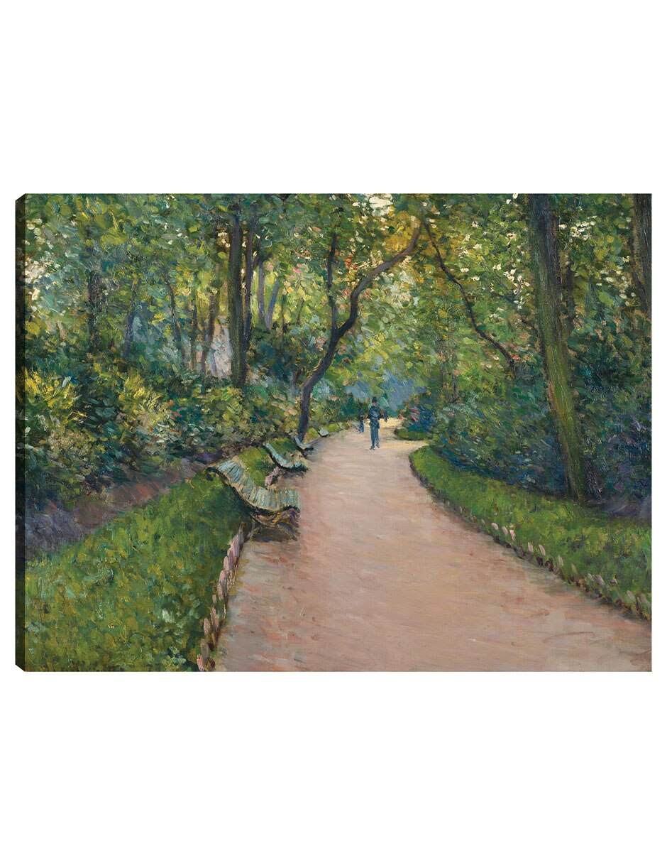 Cuadro decorativo El Parque Monceau (1877) técnica mixta Caminos Cuadro decorativo El Parque Monceau (1877) técnica mixta Caminos