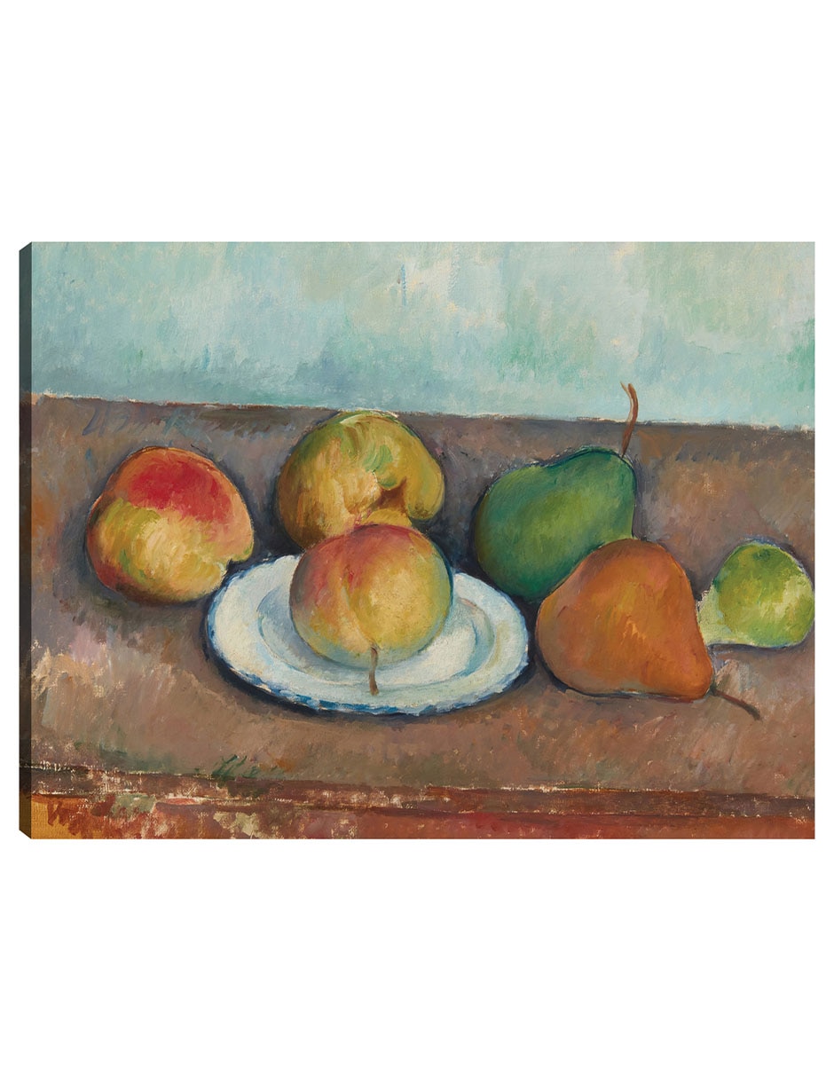 Cuadro decorativo Naturaleza muerta, manzanas y peras (hacia 1888-90) técnica mixta 1
