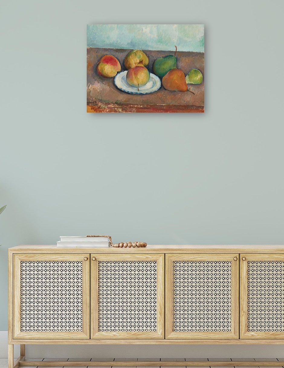 Cuadro decorativo Naturaleza muerta, manzanas y peras (hacia 1888-90) técnica mixta 11