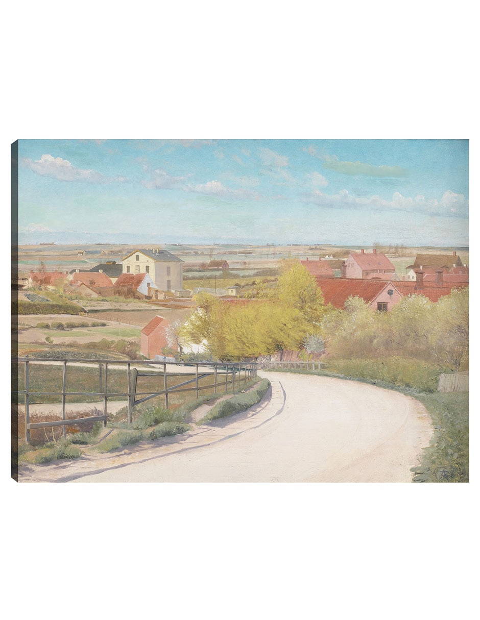 Cuadro decorativo Vista desde una carretera cerca de Naestved, Zelanda mixta Caminos Cuadro decorativo Vista desde una carretera cerca de Naestved, Zelanda mixta Caminos