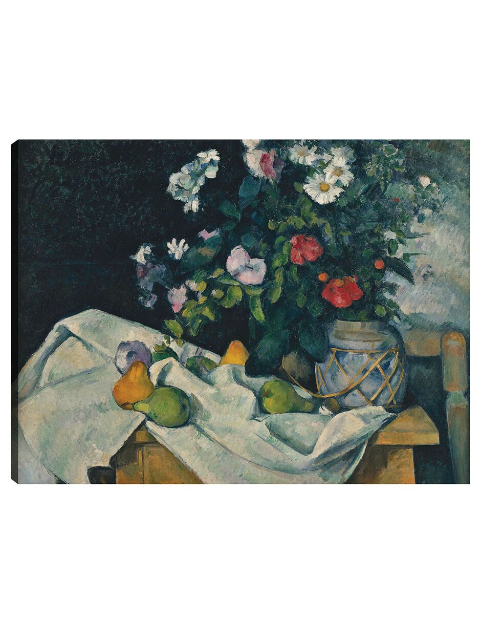 Cuadro decorativo Naturaleza Muerta Con Flores Y Frutas (Entre 1888 Y 1890) técnica mixta Cuadro decorativo Naturaleza Muerta Con Flores Y Frutas (Entre 1888 Y 1890) técnica mixta