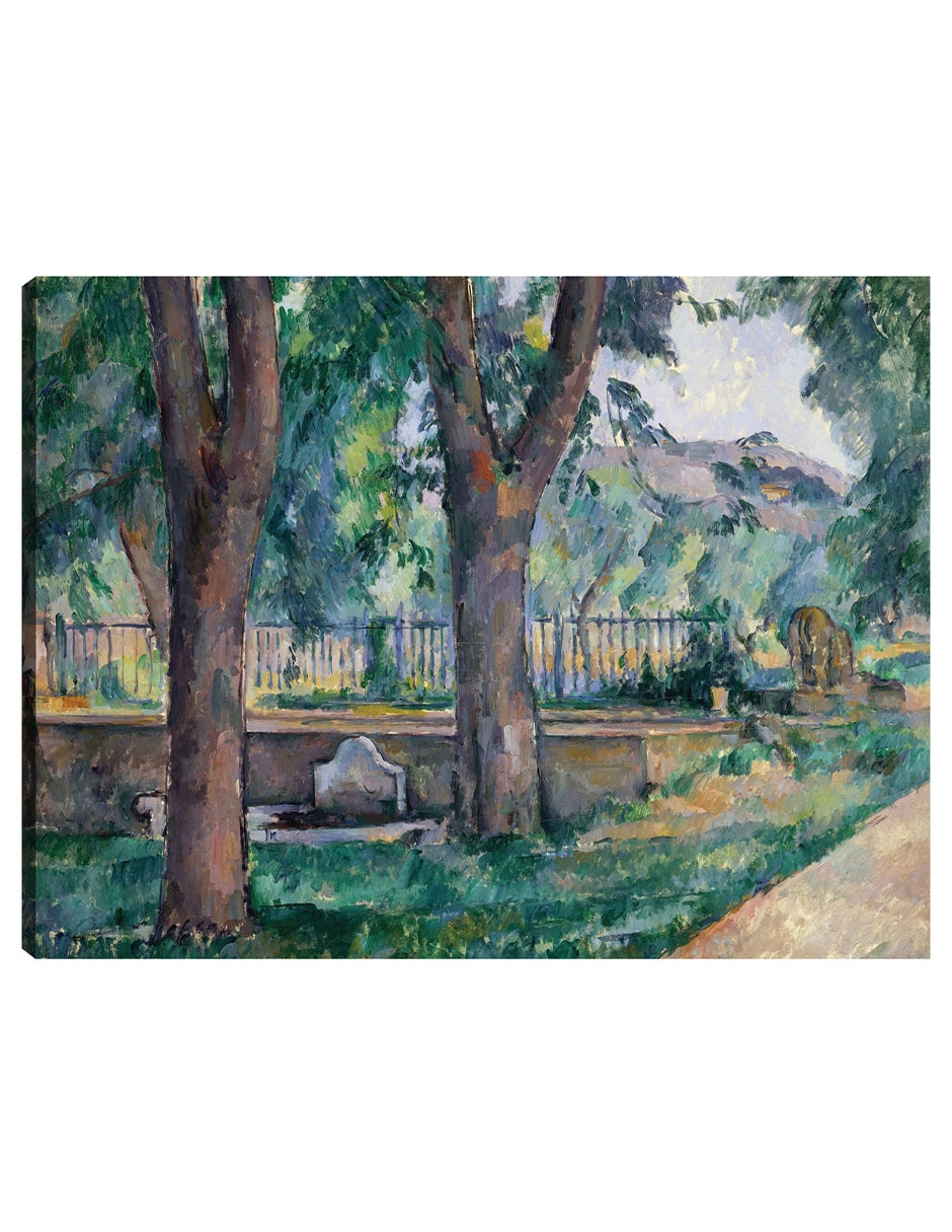 Cuadro decorativo La Piscina De Jas De Bouffan (Hacia 1885-1886) técnica mixta Caminos