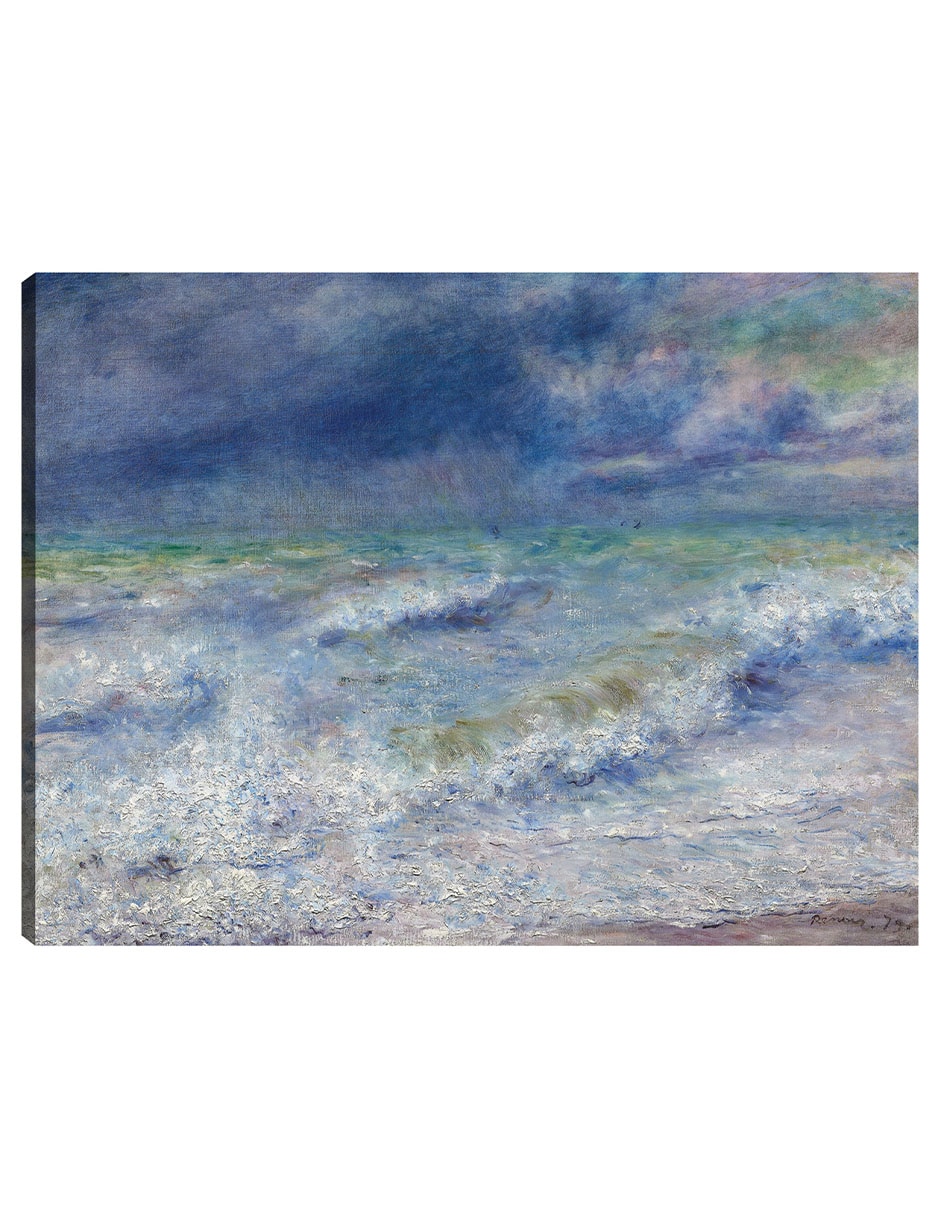 Cuadro decorativo Paisaje Marino (1879) técnica mixta Inspiración Cuadro decorativo Paisaje Marino (1879) técnica mixta Inspiración