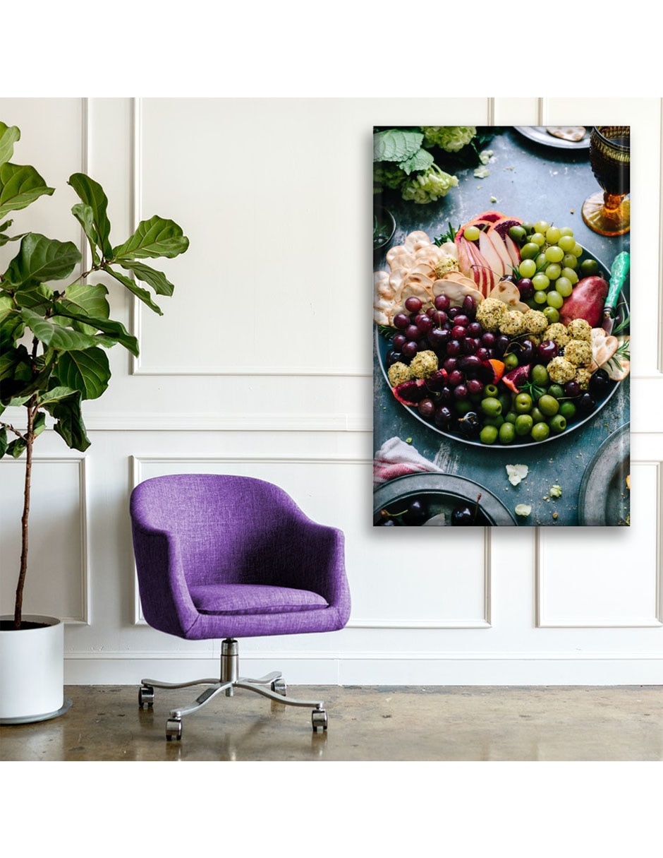 Cuadro decorativo Industria Grafica Ciento 23 Bandeja de verduras