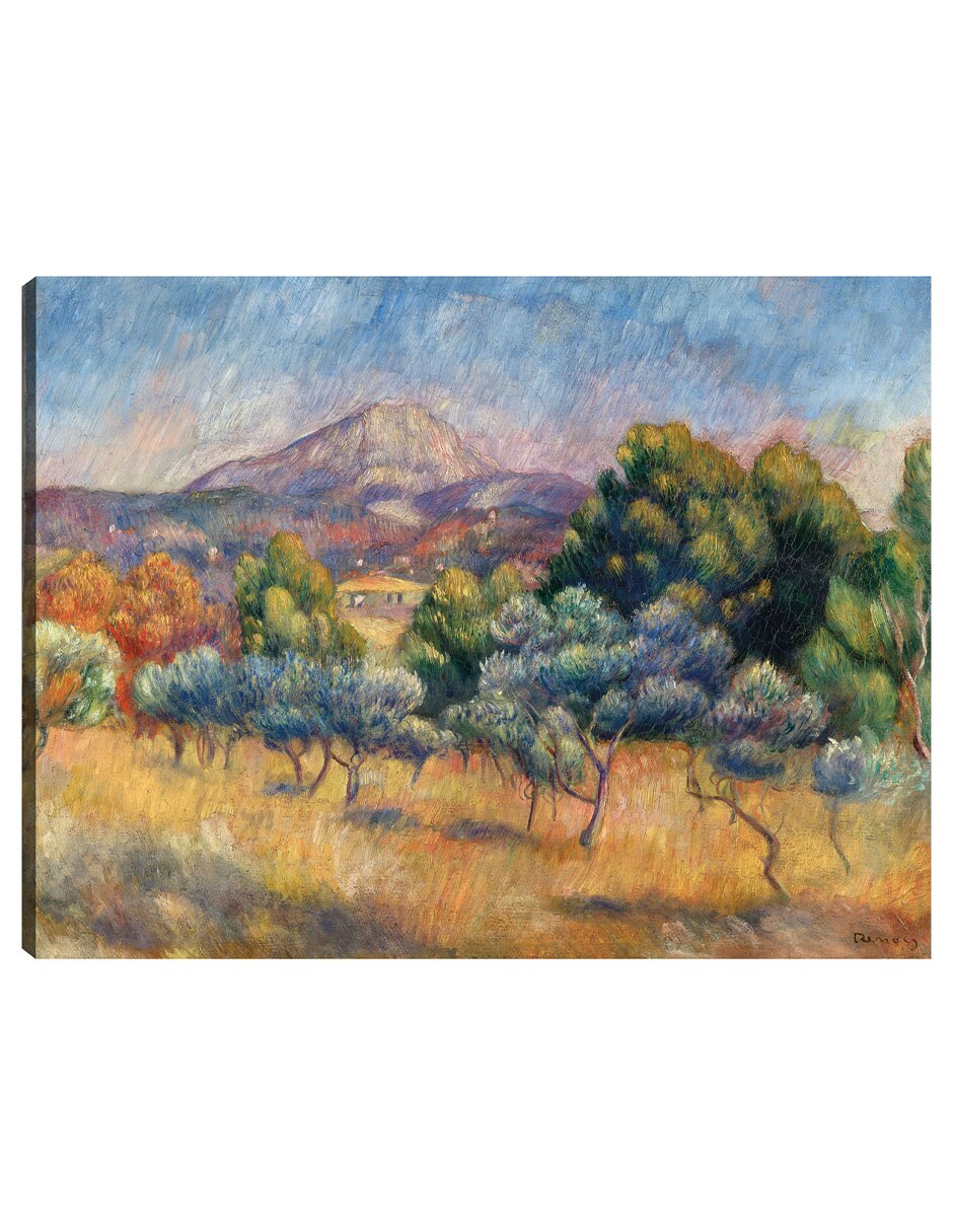 Cuadro decorativo Montaña Santa Victoria (Hacia 1888-1889) técnica mixta Campos