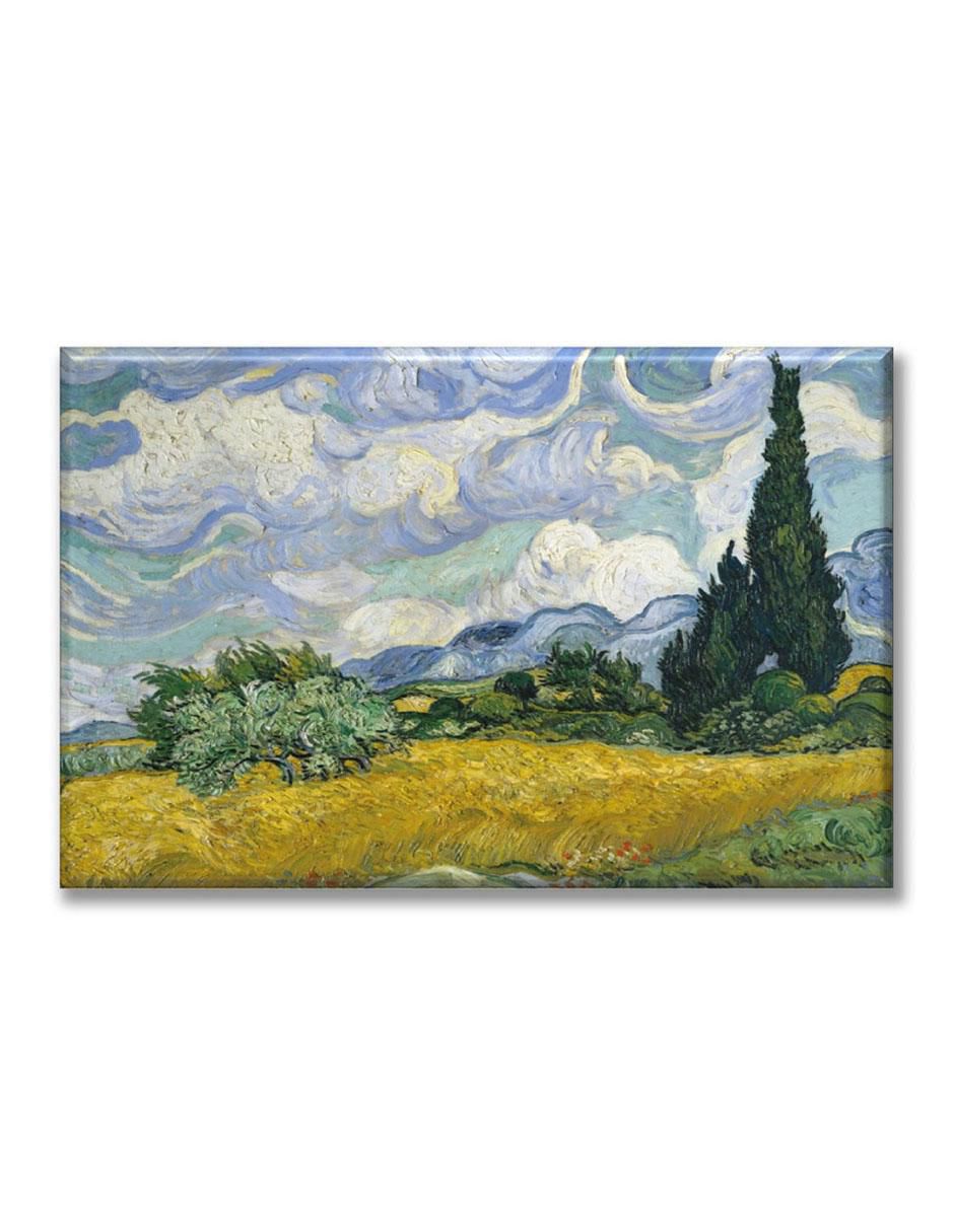 Cuadro decorativo Campo De Trigo Con Cipreses Vincent By Vincent Van Gogh Cuadro decorativo Campo De Trigo Con Cipreses Vincent By Vincent Van Gogh