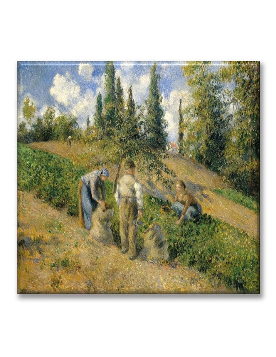 Cuadro decorativo Industria Grafica Ciento 23 La cosecha pontoise by Camile Pissarro