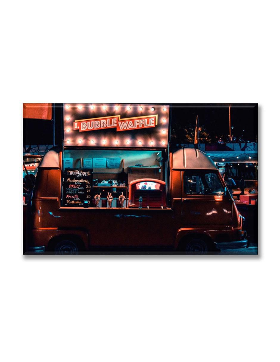 Cuadro decorativo Industria Grafica Ciento 23 Pixtreats food truck waffles