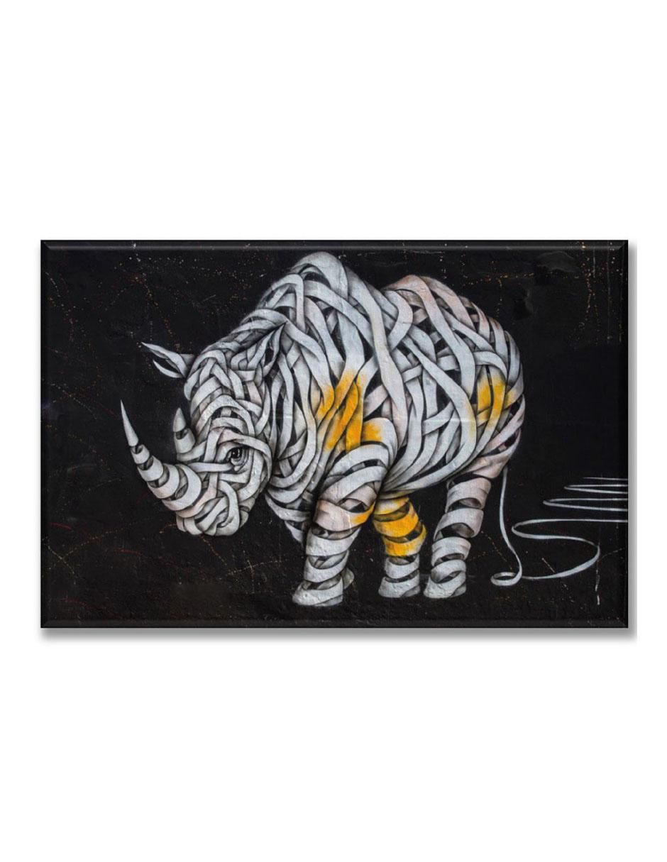 Cuadro decorativo Rinoceronte Cintas Cuadro decorativo Rinoceronte Cintas