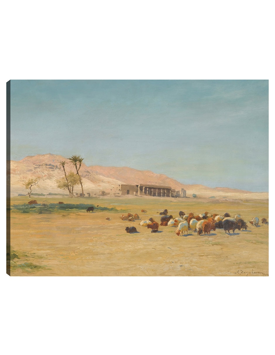 Cuadro decorativo Paisaje Egipcio técnica mixta Desiertos