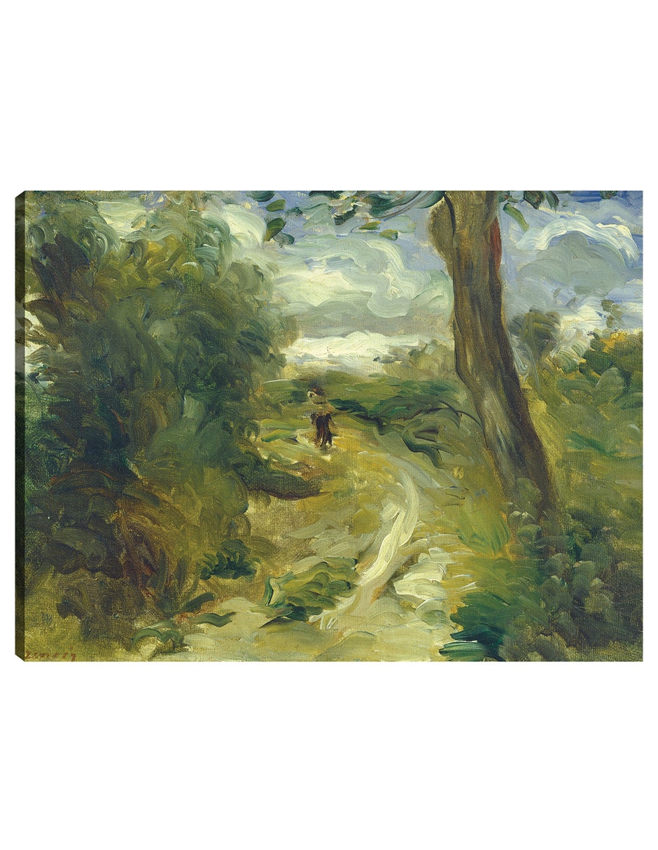 Cuadro decorativo Paisaje Entre Tormentas técnica mixta Caminos