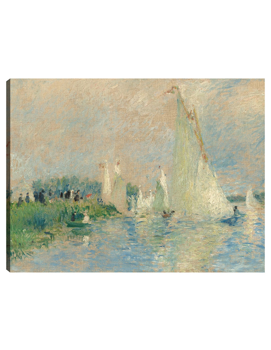 Cuadro decorativo Regata En Argenteuil técnica mixta Playas