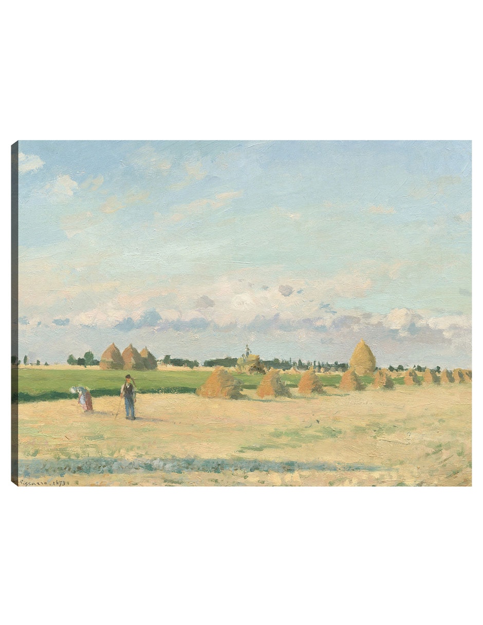 Cuadro decorativo Paisaje, Isla De Francia técnica mixta Campos Cuadro decorativo Paisaje, Isla De Francia técnica mixta Campos