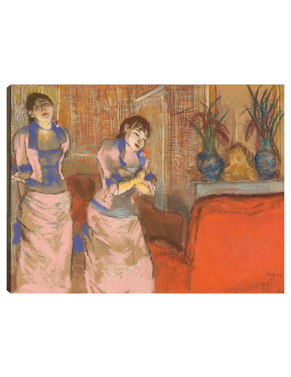 Cuadro decorativo Dos Mujeres técnica mixta Gente Cuadro decorativo Dos Mujeres técnica mixta Gente