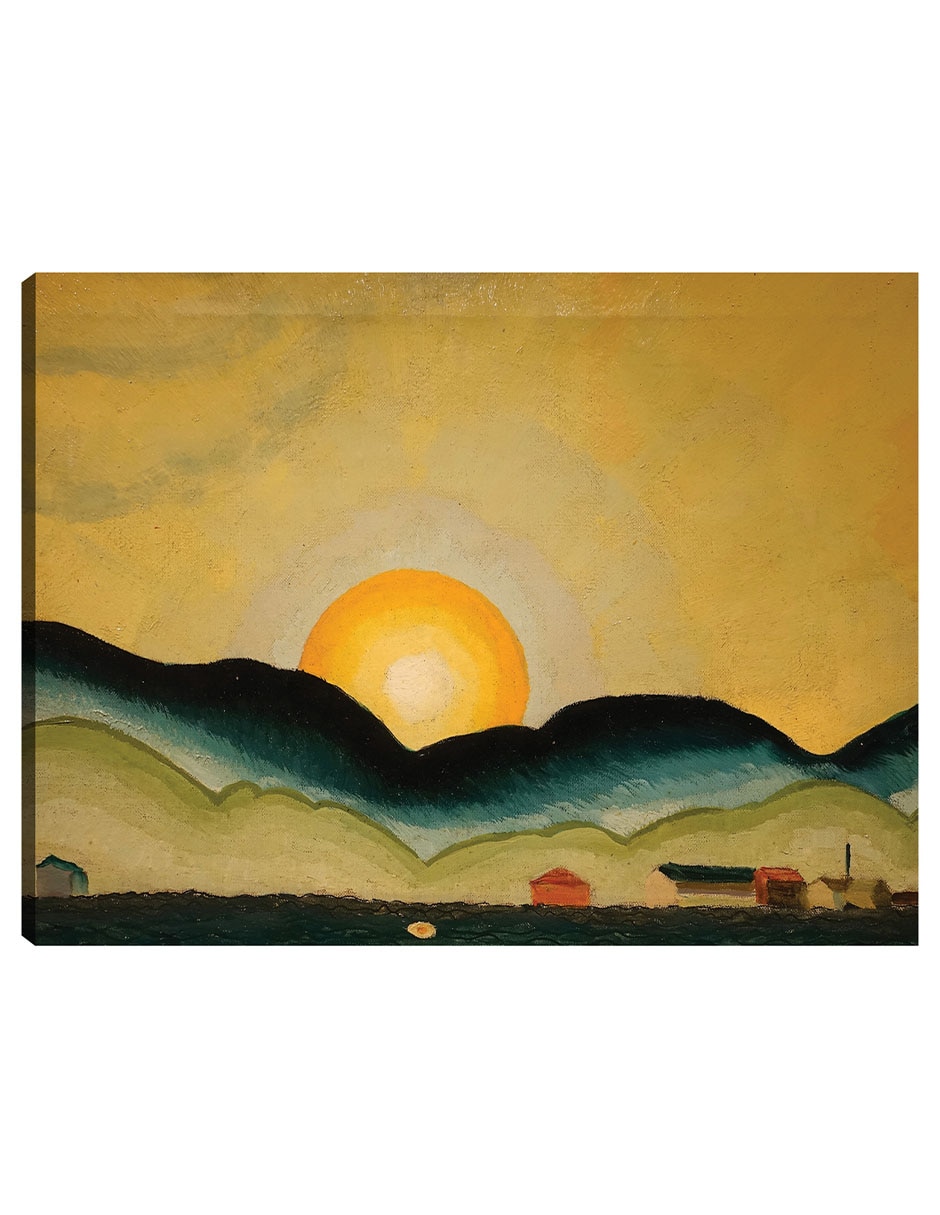 Cuadro decorativo Puerto De Northport (1929) técnica mixta Formas Cuadro decorativo Puerto De Northport (1929) técnica mixta Formas