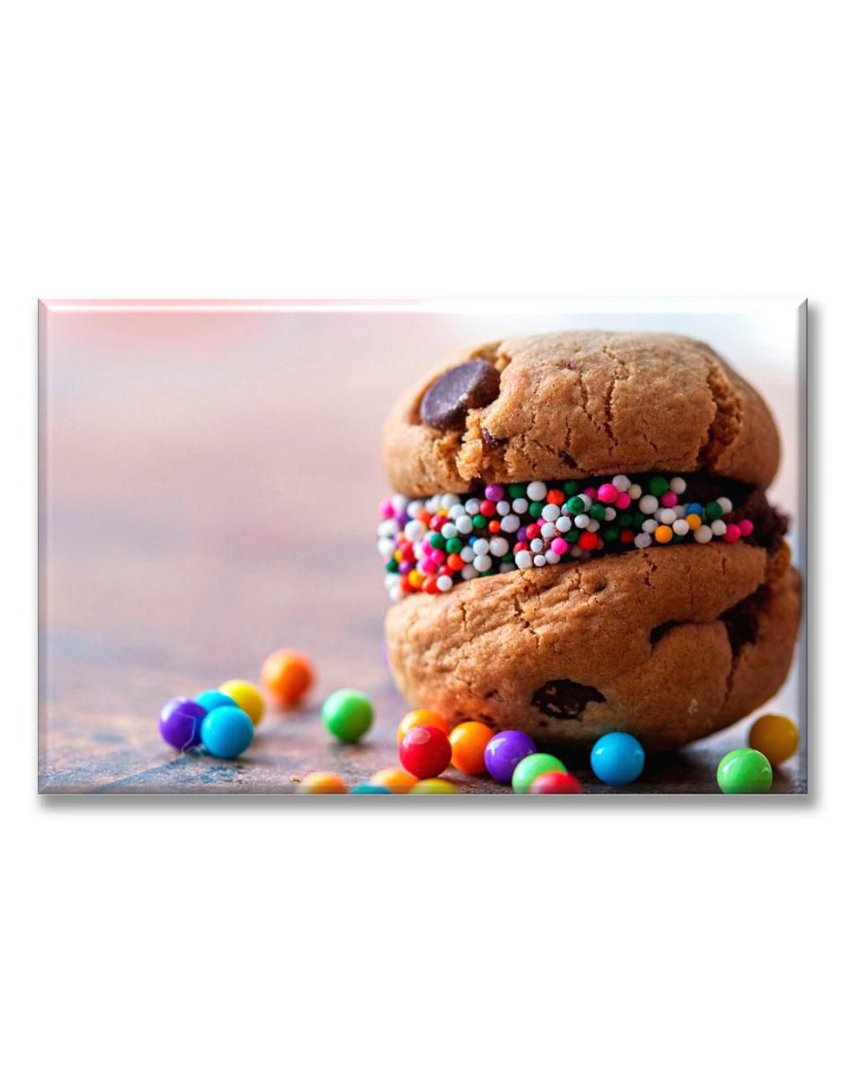 Cuadro decorativo Galleta con chispas 1