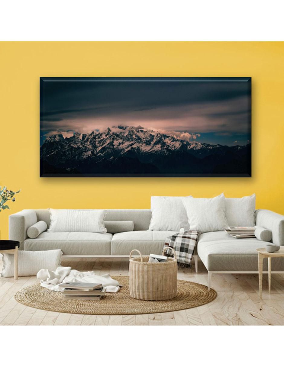 Cuadro decorativo Industria Grafica Ciento 23 Panorámica de cima de montaña