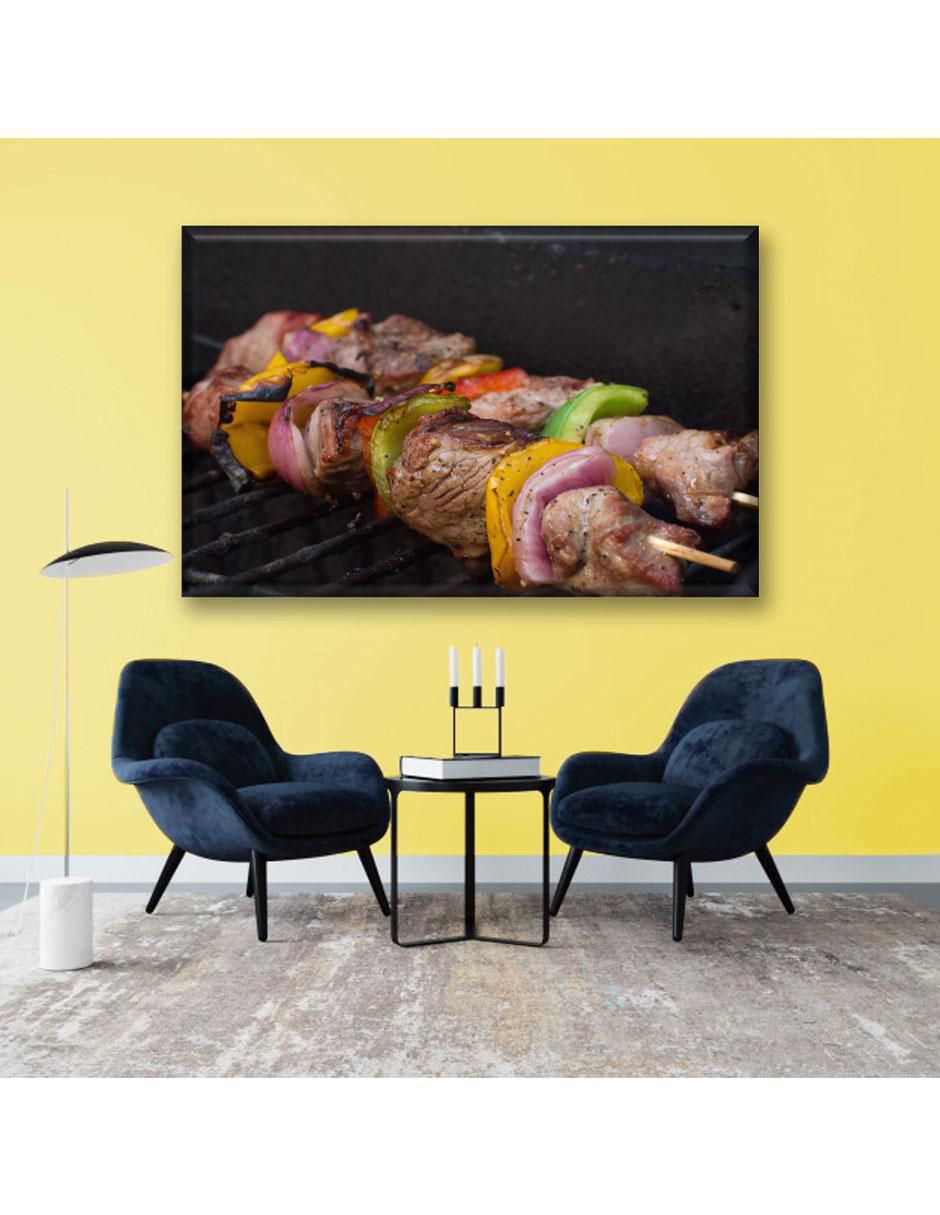 Cuadro decorativo Brocheta con carne 5