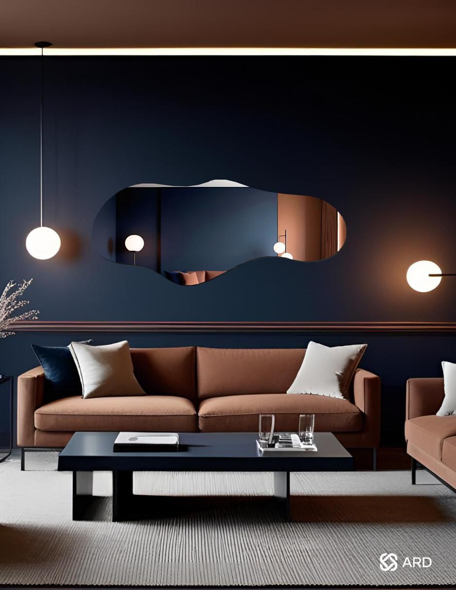 Espejo irregular Glanz Cloud 6