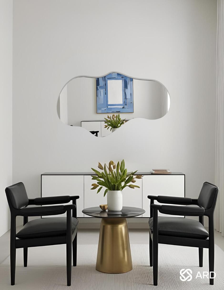 Espejo decorativo de pared glanz cloud 5