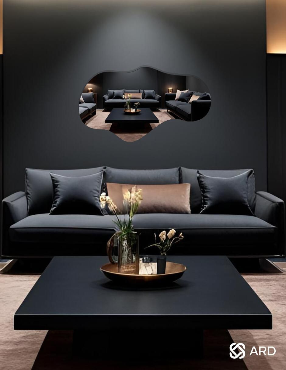 Espejo decorativo de pared glanz cloud 6