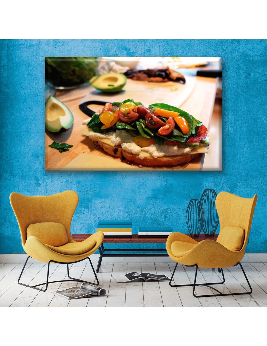Cuadro decorativo Tostada con queso 5