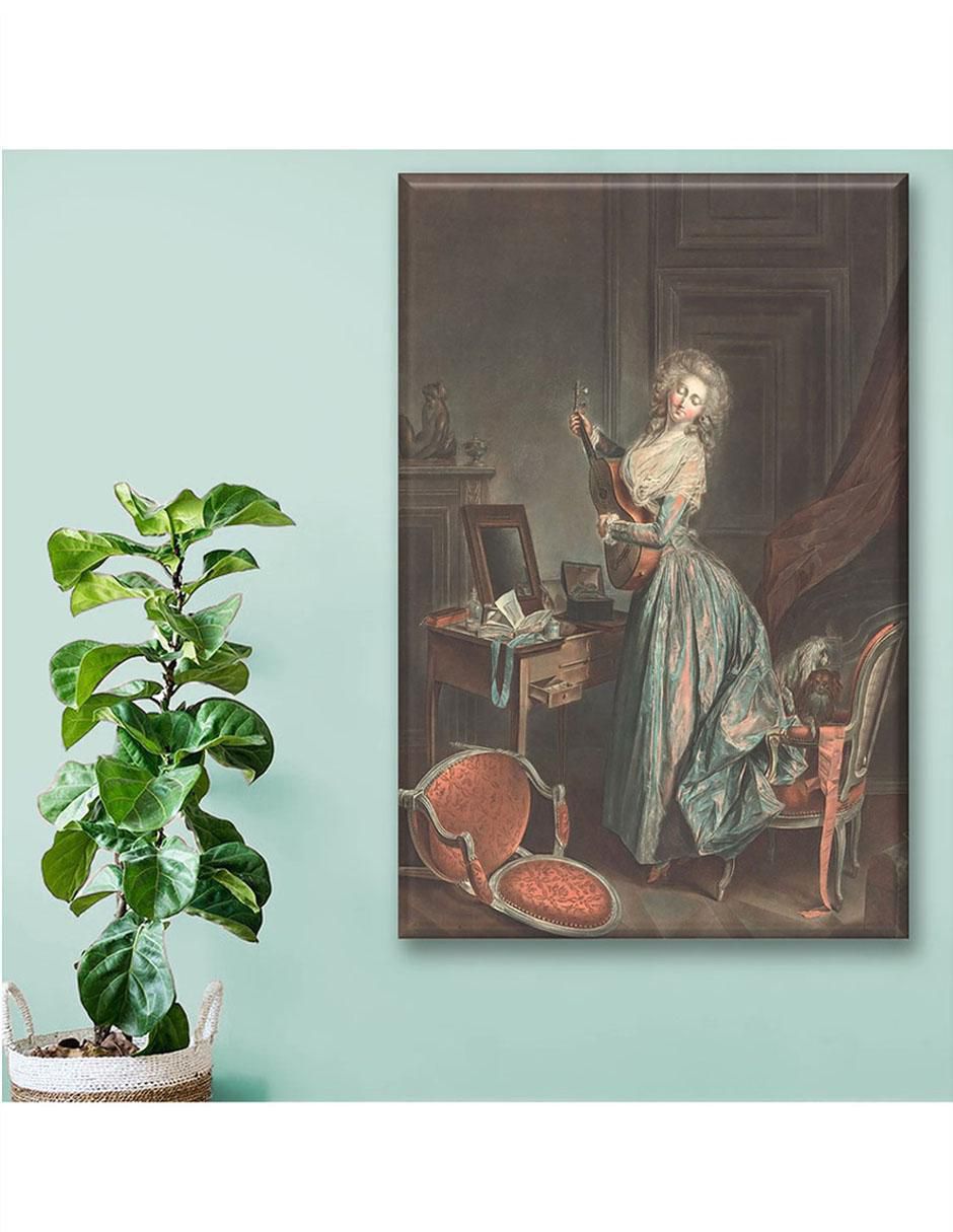 Cuadro decorativo Mujer tocando la guitarra 5