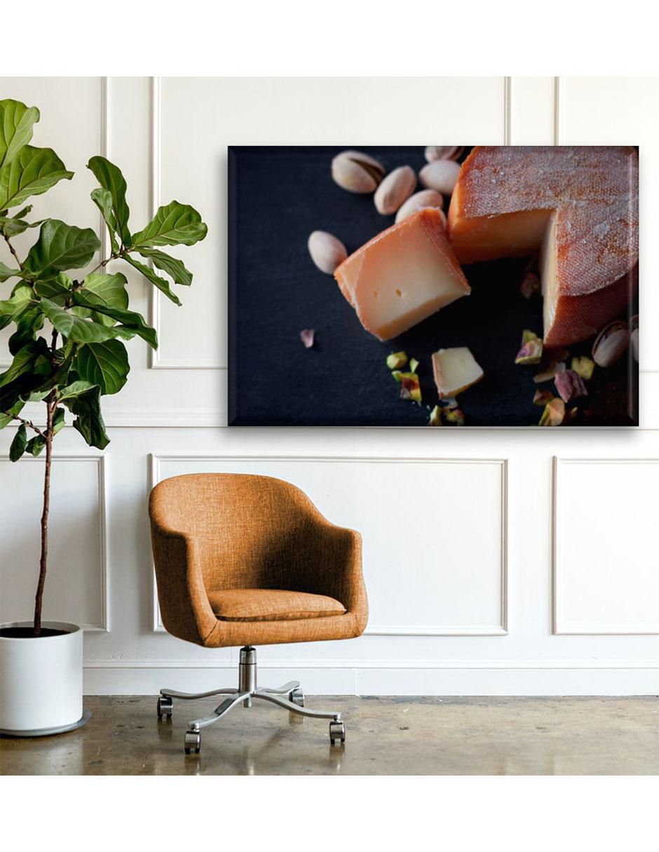 Cuadro decorativo Queso cortado 5