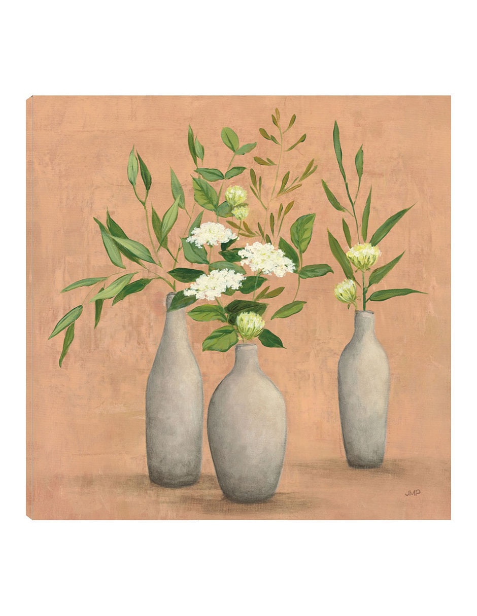 Cuadro decorativo Bouquet Natural I técnica mixta Floreros Cuadro decorativo Bouquet Natural I técnica mixta Floreros