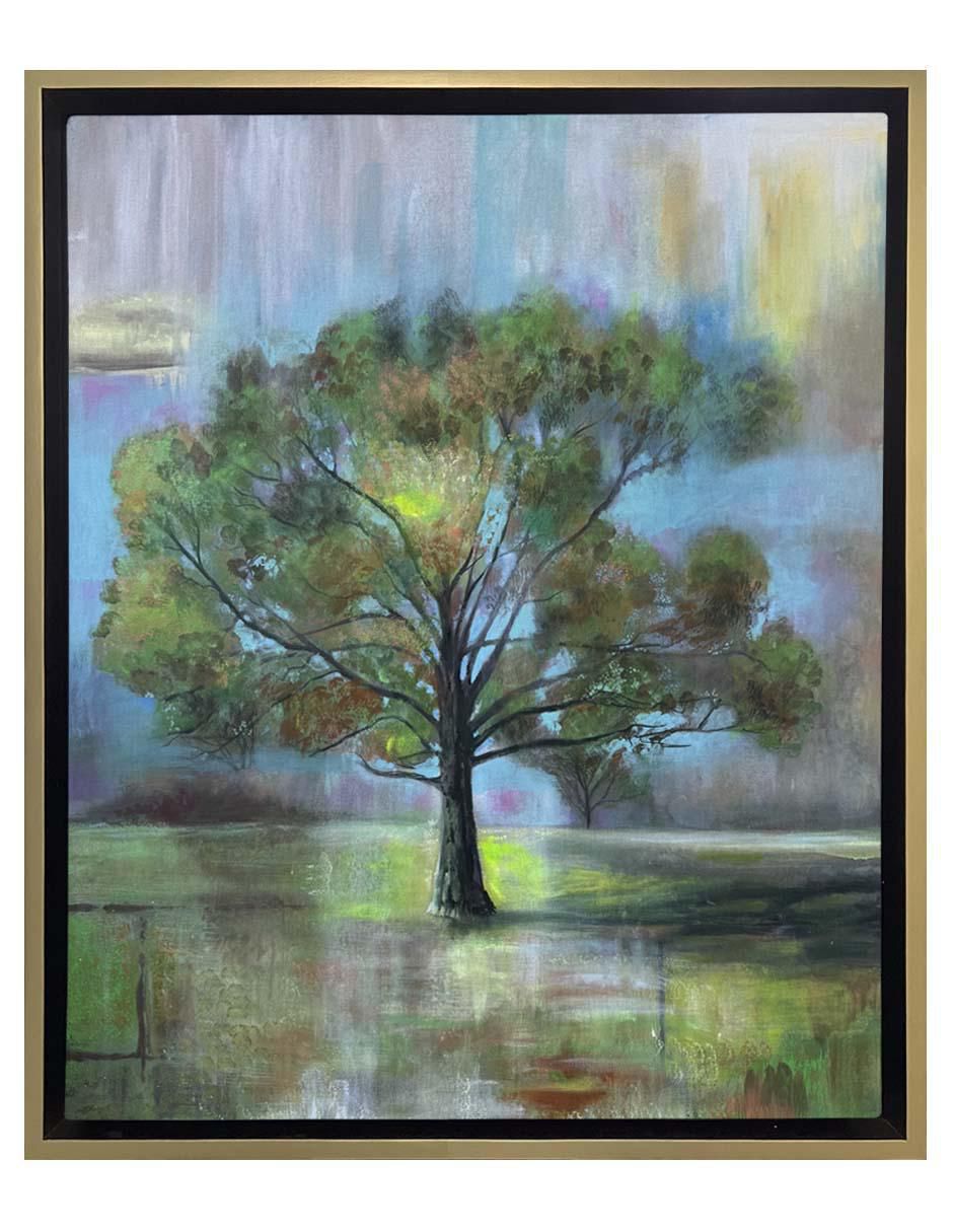 Pintura Lemon Tree técnica acrílico Nature