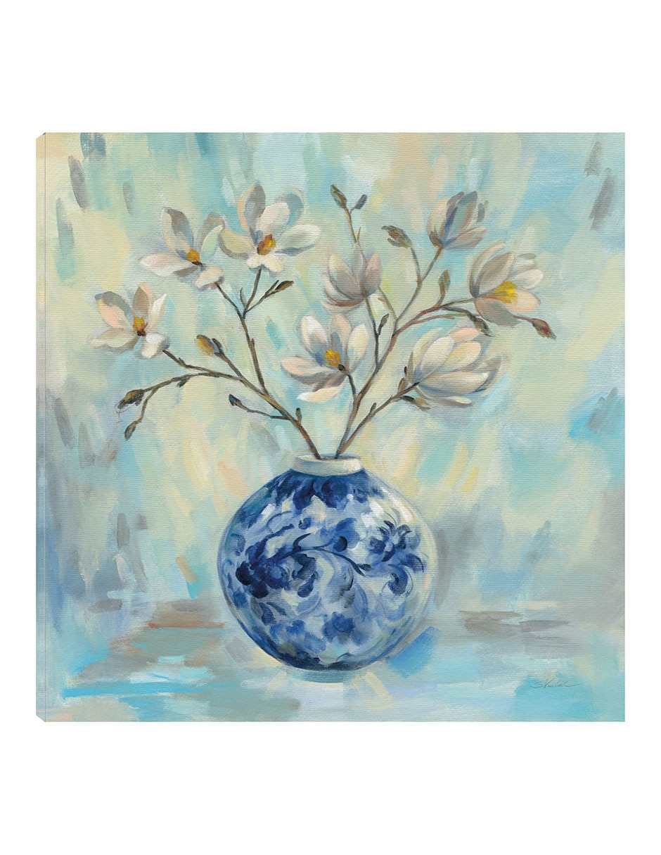 Cuadro decorativo Flores En Porcelana técnica mixta Floración